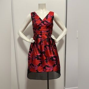 Muse dress in red.